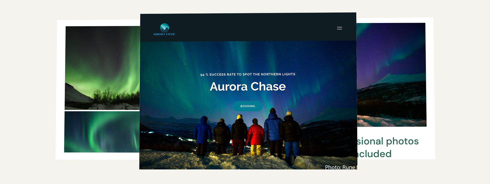 Nettside Aurora Chase